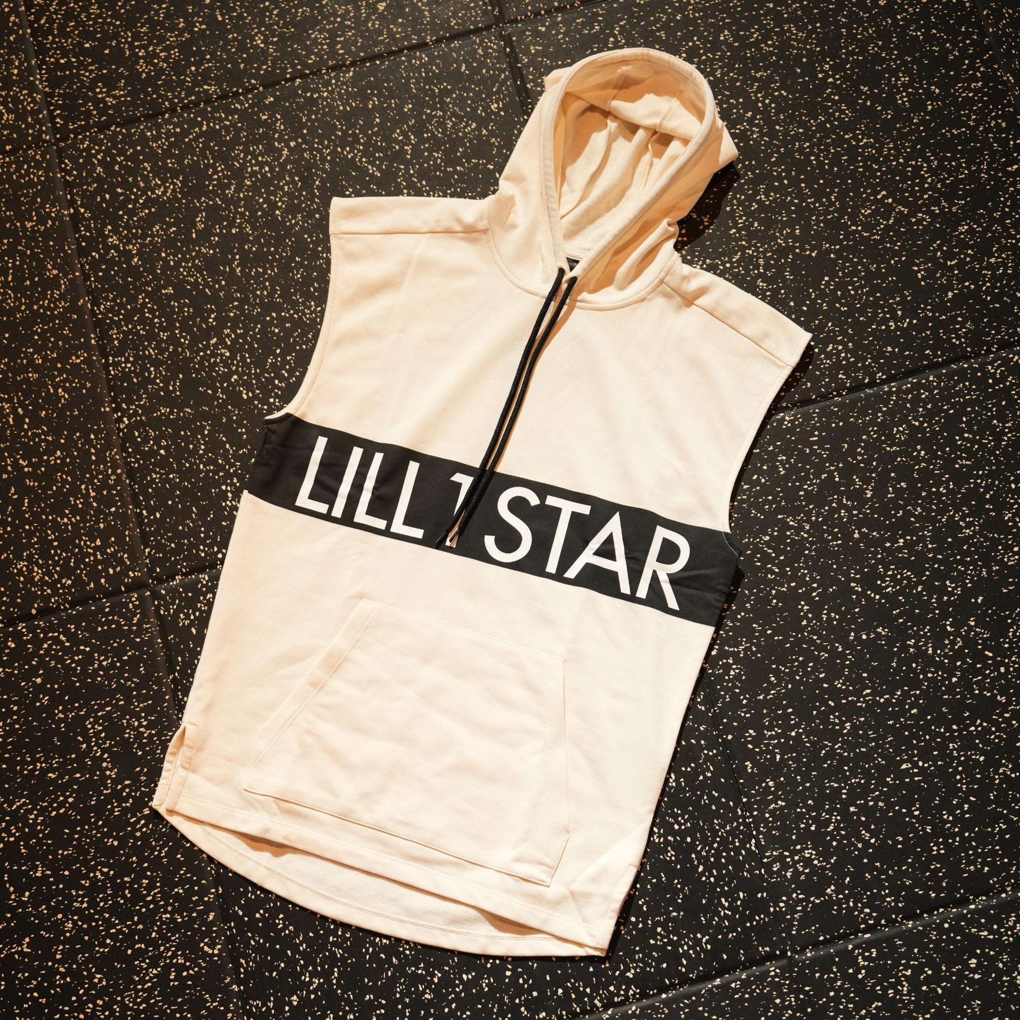 LINE LOGO NO-SLEEVE PARKA