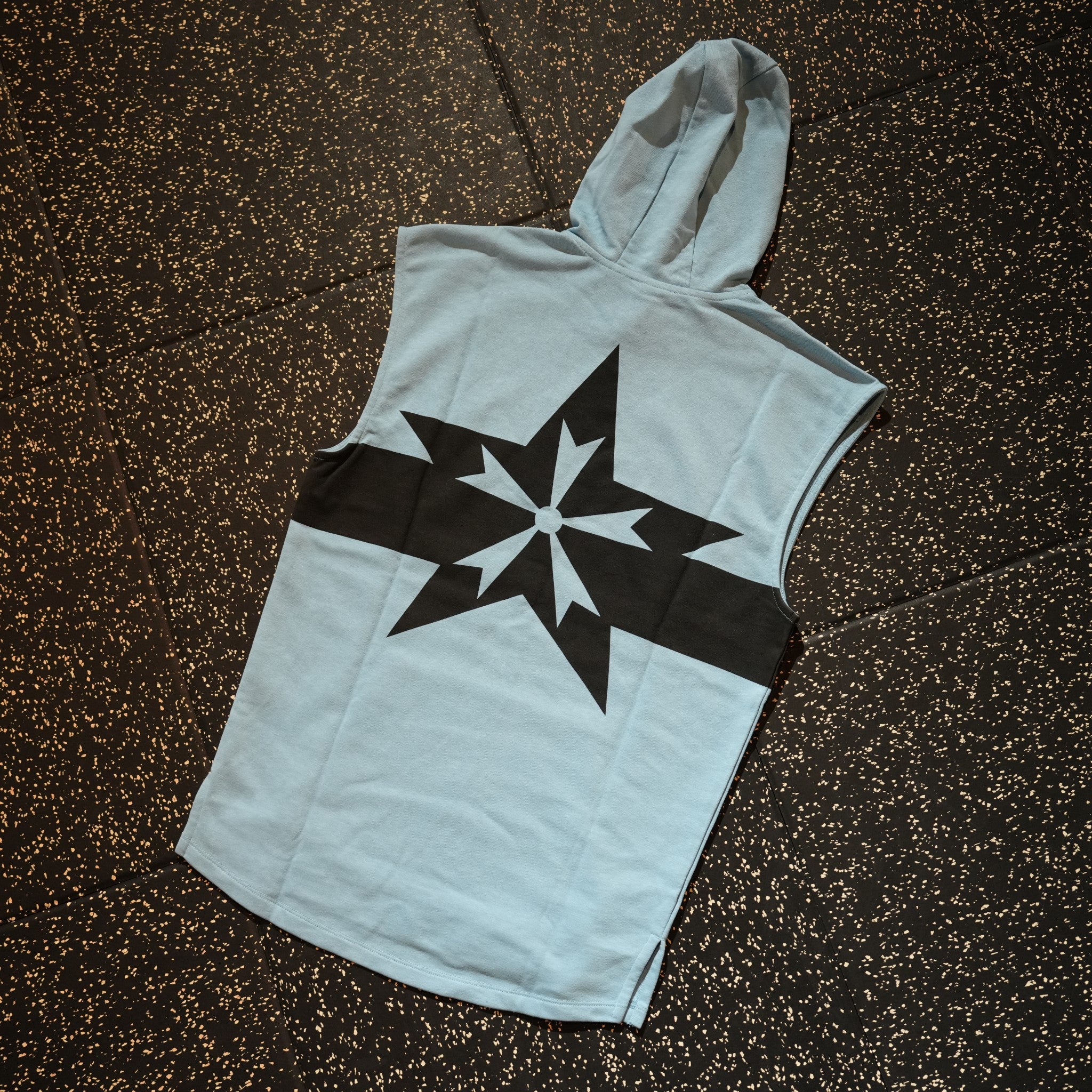 LINE LOGO NO-SLEEVE PARKA